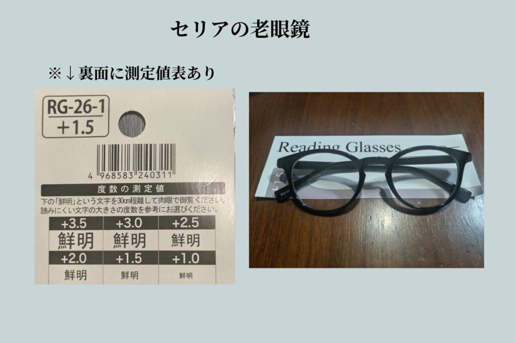 48歳、老眼を認める体験を共有します